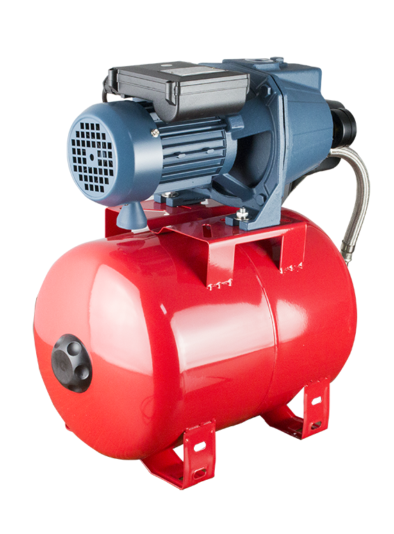  Hidrofor cu pompa fonta 800W si rezervor 24L Everline BAR-JET100/24 BAR-JET80/24