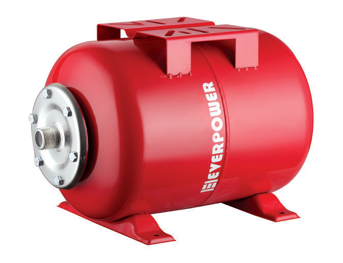  Vas expansiune hidrofor 150L, membrana EPDM, montaj orizontal, racord 1 Everline BAR-RH150 BAR-RH150