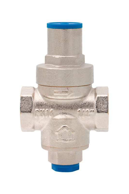  Reductor presiune apa PN16 1/2 FF, reglabil, alama nichelata Ermetiq RB-NRP12B RB-NRP12B