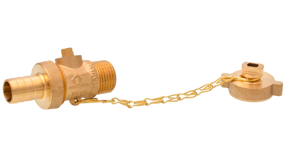  Robinet de golire apa 1/2, alama CW617N, pentru instalatii termice si sanitare Ermetiq RB-E12 RB-E12
