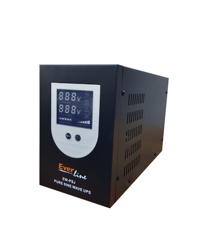 Sursa neintreruptibila UPS pentru centrala termica, sinus pur, display LCD Everline EW-PSJ300 EW-PSJ300