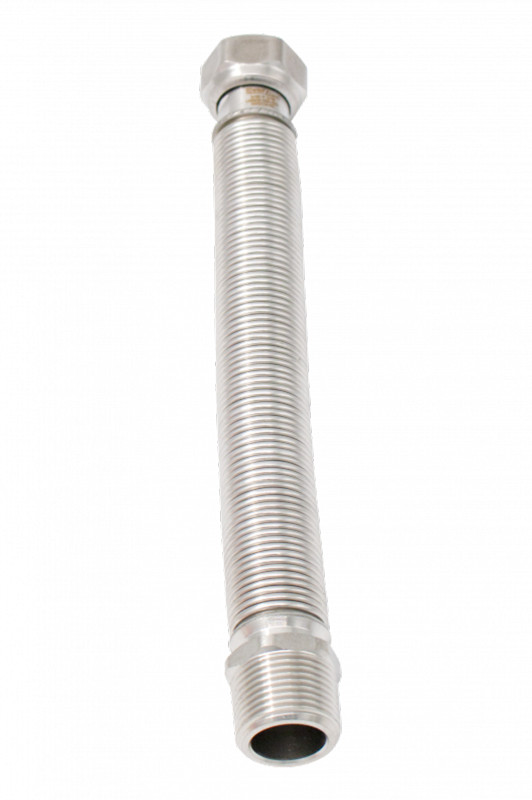  Racord flexibil inox centrala termica 3/4 MF ,220-440 mm, apa calda si rece Everline RN634MF-22 RN634MF-22