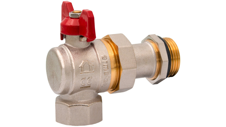  Robinet coltar cu olandez 1MF, pentru instalatii de incalzire si sanitare Ermetiq ER-CHT11A ER-CHT11A