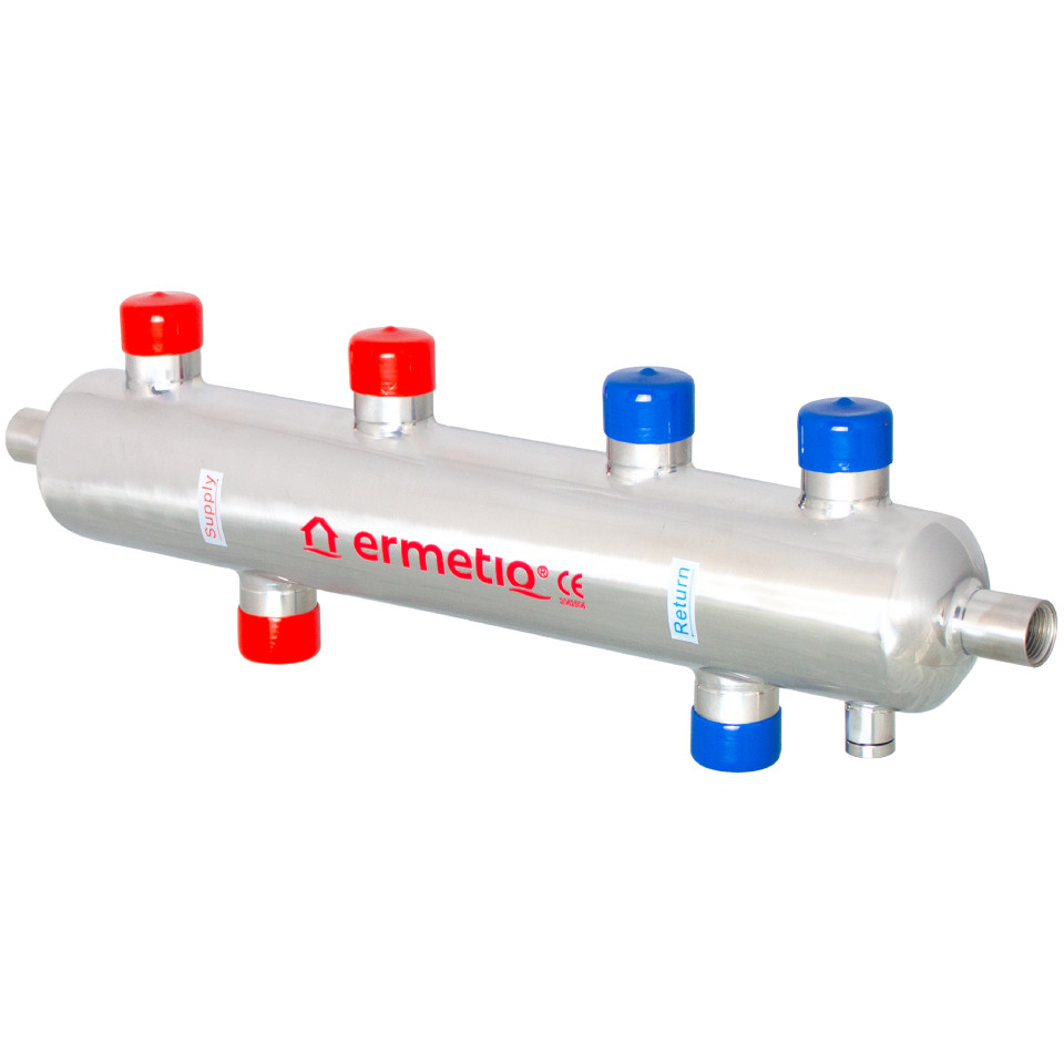  Separator hidraulic inox izolat 1 max 70kW cu magnet butelie egalizare Ermetiq ER-HS7624A ER-HS7624A