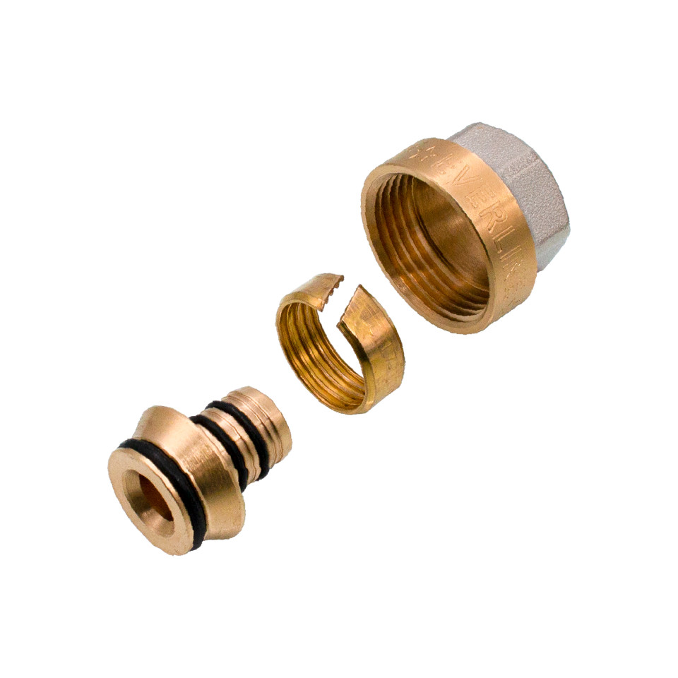  Conector eurocon pentru teava multistrat Ø17x2 mm, filet 3/4 Everline EVP-DXP17 EVP-DXP17