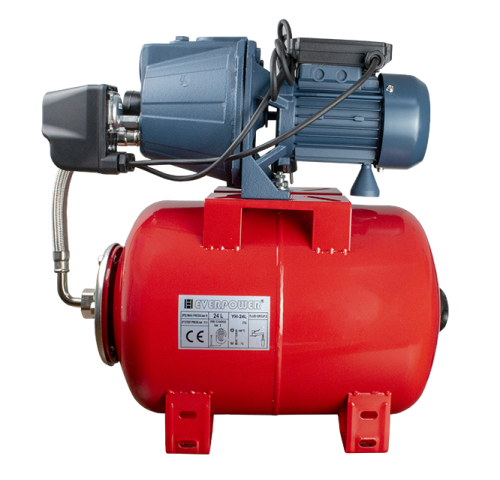  Hidrofor cu pompa fonta 800W si rezervor 24L Everline BAR-JET100/24 BAR-JET80/24