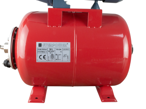  Hidrofor cu pompa fonta 1kW si rezervor 24L Everline BAR-JET90/24 BAR-JET90/24