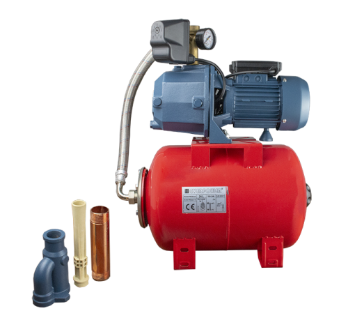 Hidrofor cu ejector 1.1kW si rezervor 24L Everline BAR-TDP370/24 BAR-TDP370/24