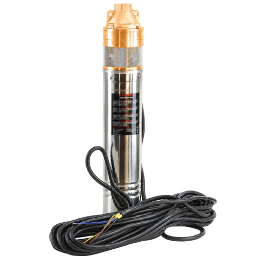  Pompa submersibila adancime, 1.0HP, 56m inaltime, 25m³/h debit, cablu, inox Ermetiq BAR-4SKM100S