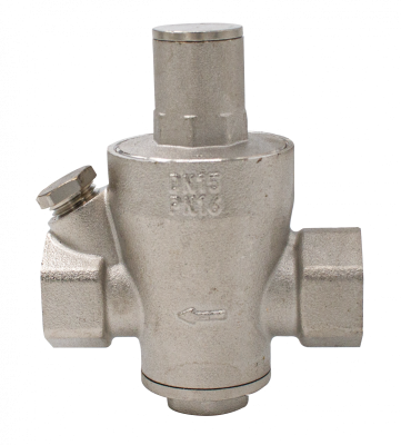  Reductor de presiune pentru apa 1/2 FF, PN16, G1/2, corp din alama nichelata Everline RB-NRP12A RB-NRP12A