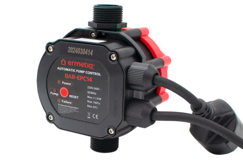  Presostat electronic pompa de apa, control automat hidrofor, protectie lipsa apa Ermetiq BAR-EPC14 BAR-EPC14