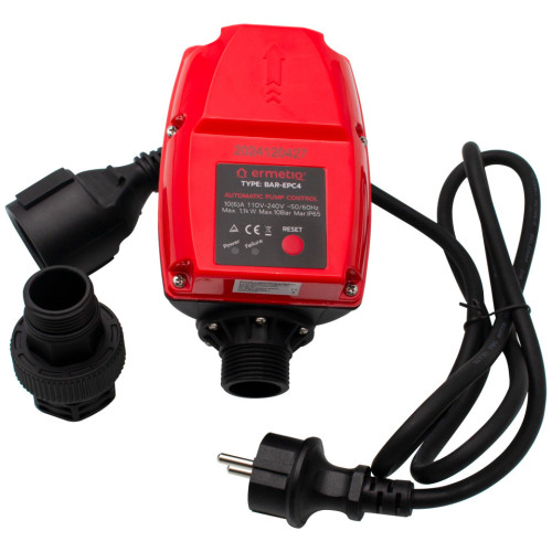  Presostat electronic cu manometru, protectie lipsa apa si control automat Ermetiq BAR-EPC4 BAR-EPC4