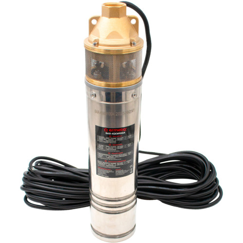  Pompa submersibila de adancime 0.75kW, H refulare 56m, panou comanda Ermetiq BAR-4SKM100A BAR-4SKM100A