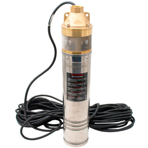  Pompa submersibila de adancime 1.1kW, H refulare 88m, panou comanda Ermetiq BAR-4SKM150A BAR-4SKM150A