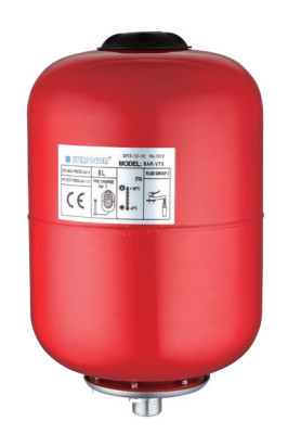  Vas de expansiune 12L, presiune maxima 6 bar, membrana EPDM, montaj vertical Everline BAR-VT12
