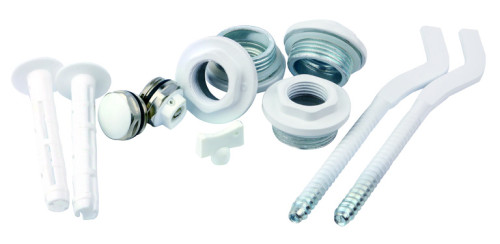  Set accesorii radiator 11 piese, alb, console, reductii, dop si aerisitor Everline EVP-RC11/12FDS-11