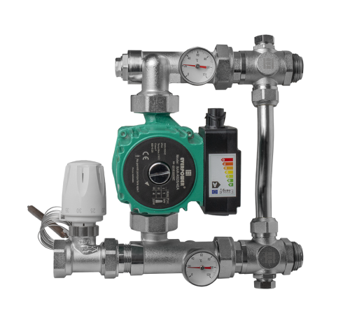  Kit amestec cu pompa electronica 25/6, 130mm, conexiuni 1
