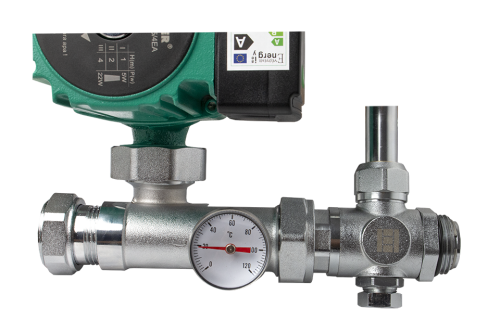  Kit amestec cu pompa electronica 25/6, 130mm, conexiuni 1, incalzire Everline EVP-XF130/6EA EVP-XF130/6EA
