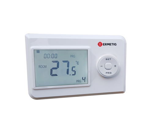 Termostat de ambient programabil cu fir, display LCD, control al temperaturii Ermetiq TA-HT19