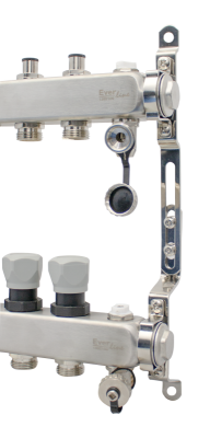  Distribuitor incalzire pardoseala 1, 12 cai aerisitor manual, robinet golire Everline EVP-DSA3411/12 EVP-DSA3411/12
