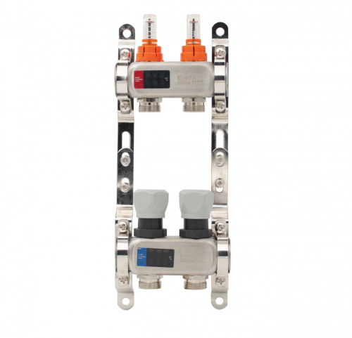  Set distribuitor incalzire pardoseala inox 1