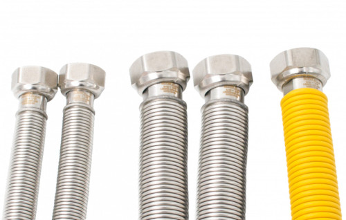  Set racordare centrala termica cu racorduri flexibile apa si gaz, 220-440 mm Everline RCS6MF-22 RCS6MF-22