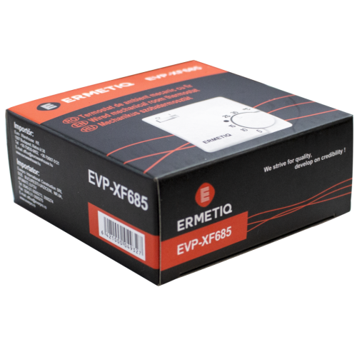  Termostat de ambient mecanic cu fir, reglaj 5-30°C, pentru centrala termica Ermetiq EVP-XF685 EVP-XF685