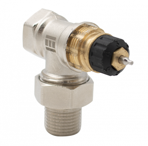  Set termostatic radiator cuplare rapida 1/2, cap termostatic cu robinet coltar Everline EVP-SRT12B EVP-SRT12B