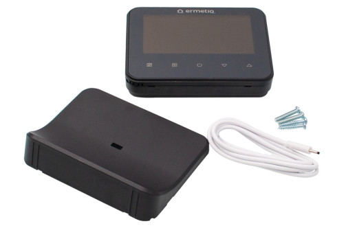  Termostat ambient digital programabil fara fir, cu ecran touch si ecran LCD Ermetiq TA-WT20 TA-WT20