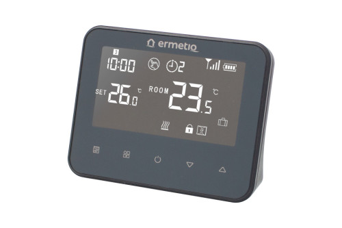  Termostat ambient digital programabil fara fir, cu ecran touch si ecran LCD Ermetiq TA-WT20 TA-WT20