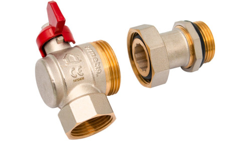  Robinet coltar cu olandez 1MF, pentru instalatii de incalzire si sanitare Ermetiq ER-CHT11A ER-CHT11A