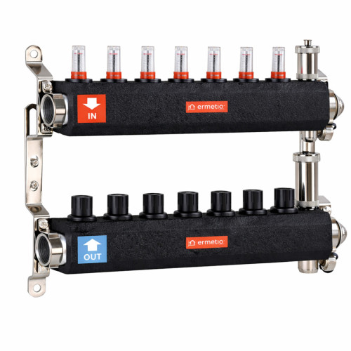  Distribuitor inox izolat 7 cai 1