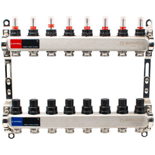  Distribuitor inox izolat 8 cai 1