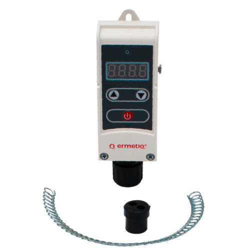  Termostat digital de contact pentru controlul temperaturii, afisaj LED si senzor extern Ermetiq ER-TC ER-TC