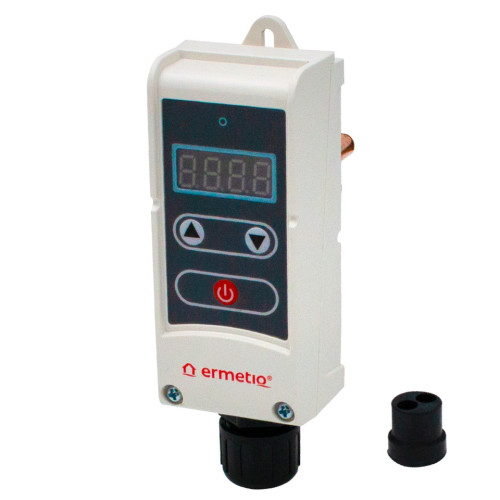  Termostat digital imersie pentru controlul temperaturii, afisaj LED si sonda din cupru Ermetiq ER-TI ER-TI