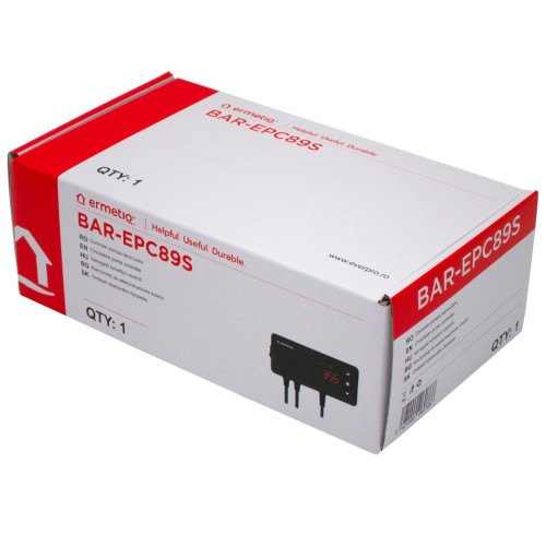  Controler electronic pompa recirculare ACM, afisaj digital, senzor temperatura Ermetiq BAR-EPC89S BAR-EPC89S
