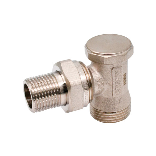  Robinet radiator retur coltar cu conector eurocon 1/2